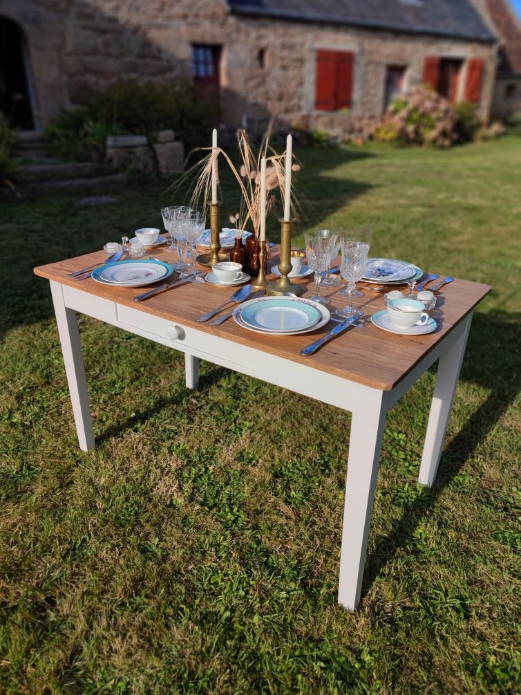 Table de ferme ancienne “Simone”