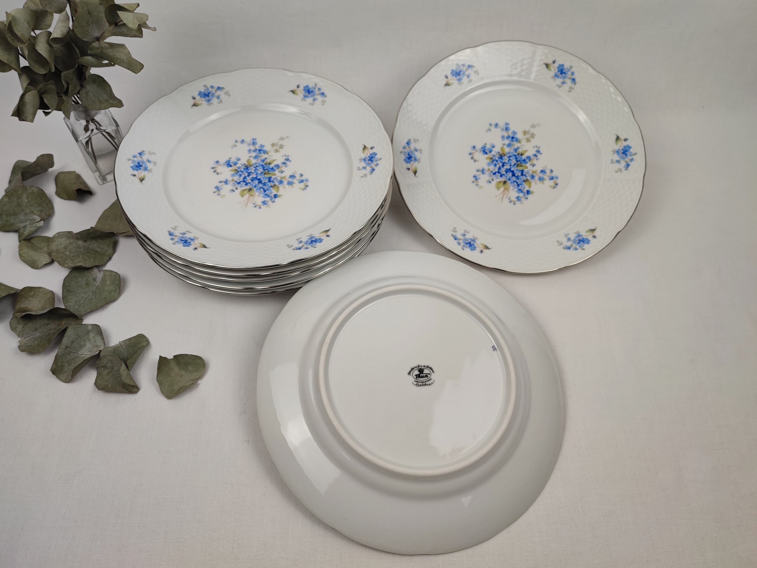 Lot De 4 Bols En Porcelaine Blanche THUN LA - Avec Poignées, Pour Four Et Table - Ø 15 à 18.5 Cm, 650 Ml - Micro-ondes Et Lave-vaisselle