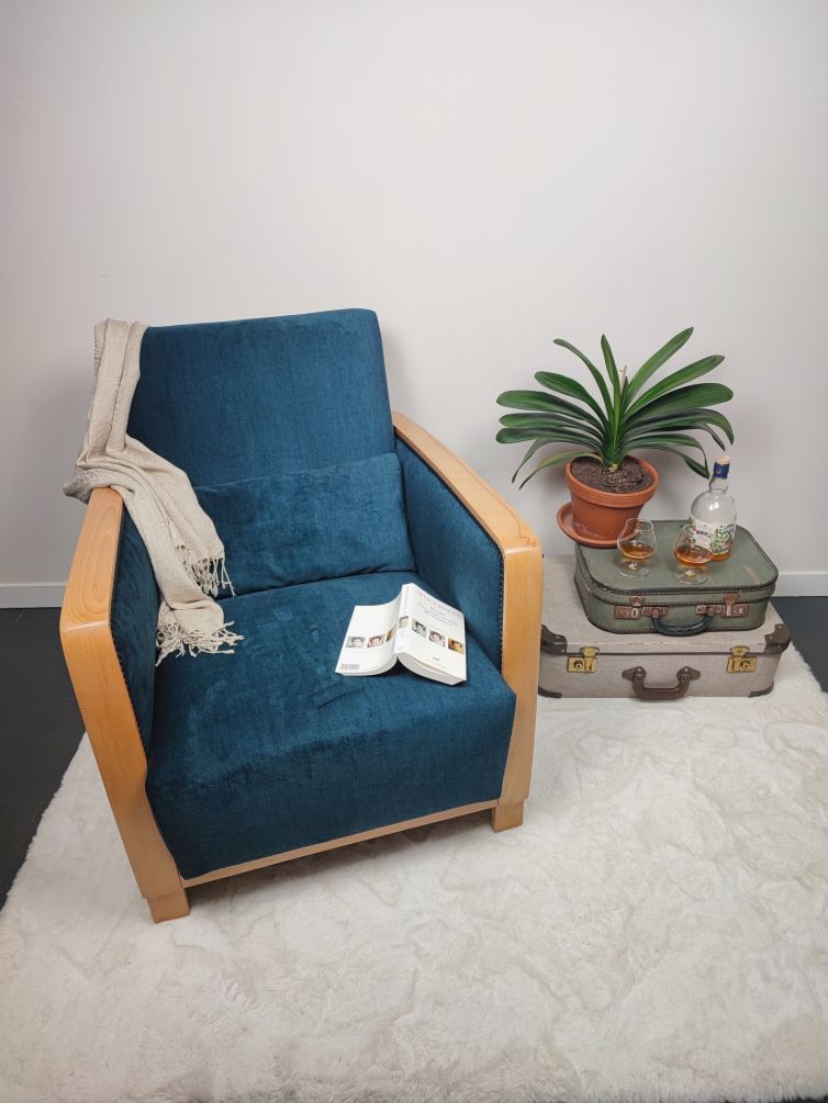Fauteuils Art déco relax “Edouard”