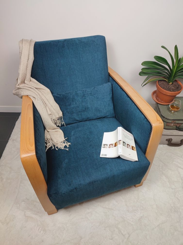 Fauteuils Art déco relax “Edouard”
